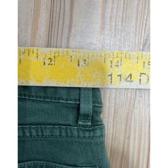 RICH AND SKINNY WOMENS EMERALD GREEN PANTS SIZE 27 Made In USA - Picture 5 of 6